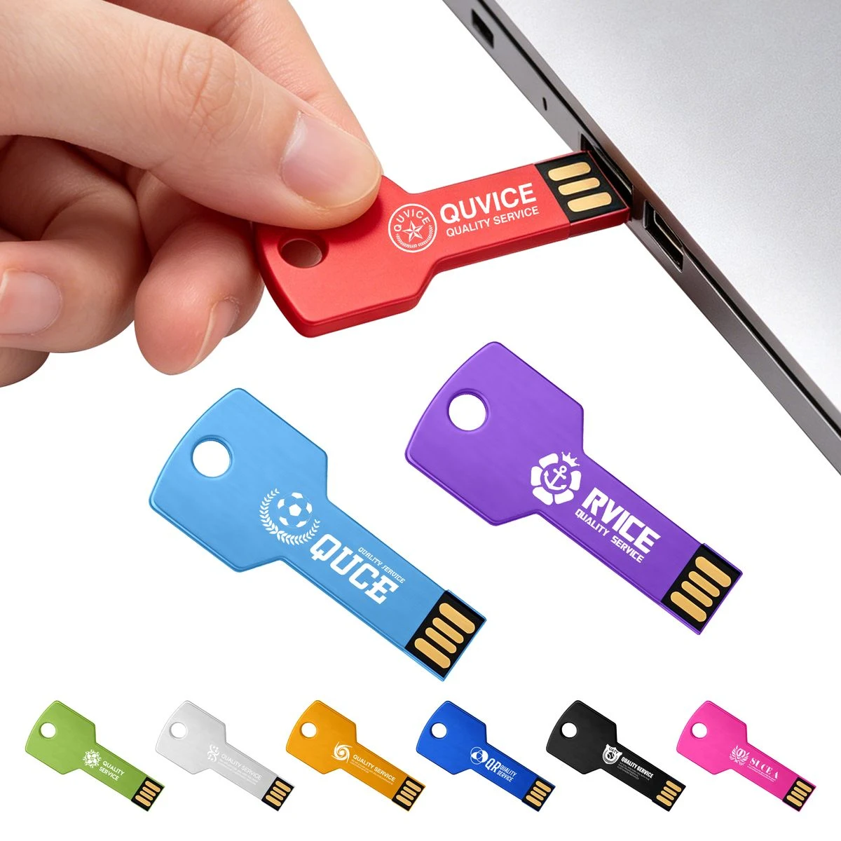 4GB Colorful Portable Key USB Memory Stick 1