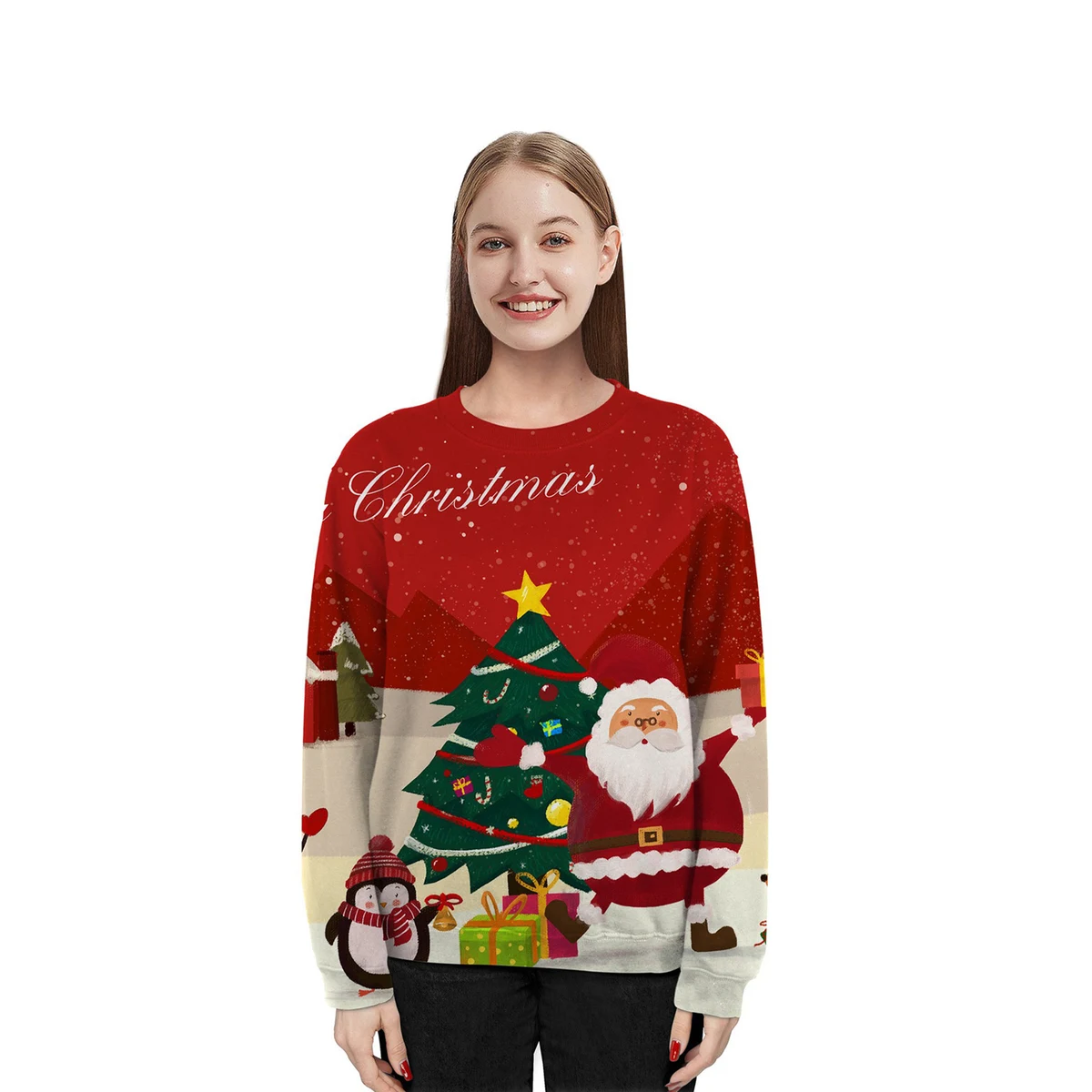 Custom Fully Sublimated Crew Neck Sweatshirts 1