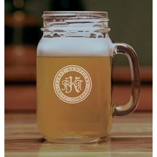 Handled Drinking Jar 1
