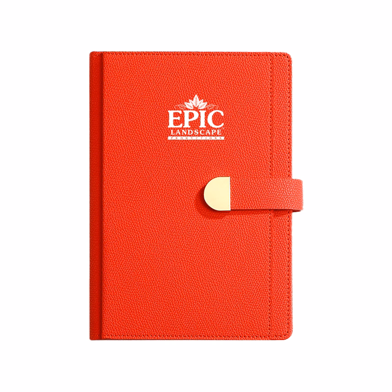 Custom Logo PU Leather Notebook