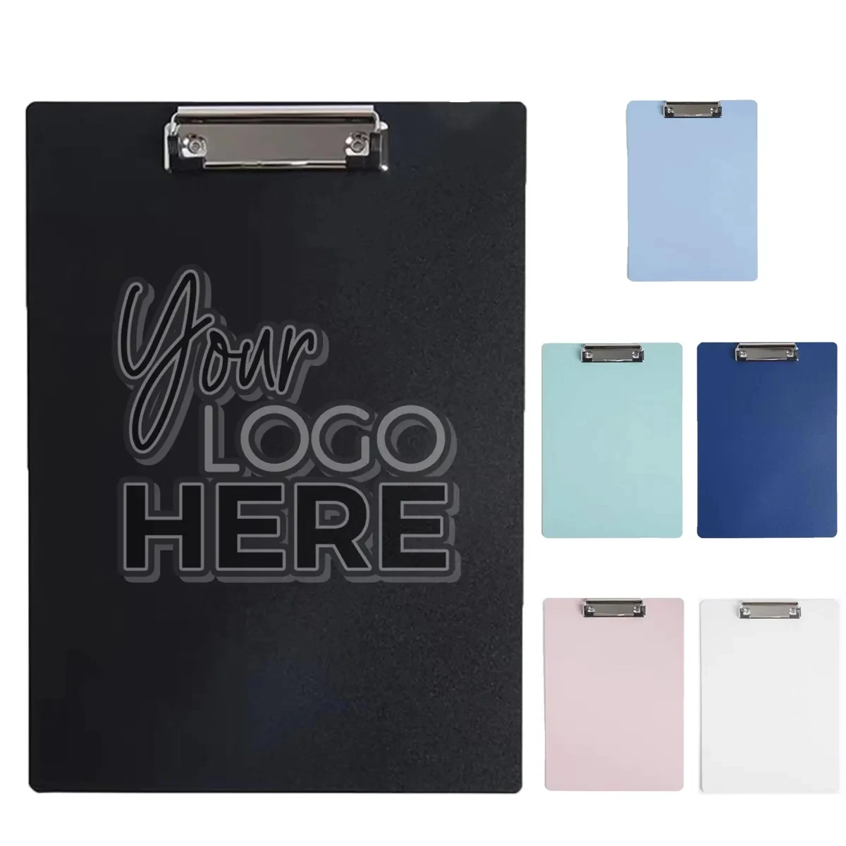 Plastic Large Clipboards with Low Profile Metal Clip 1