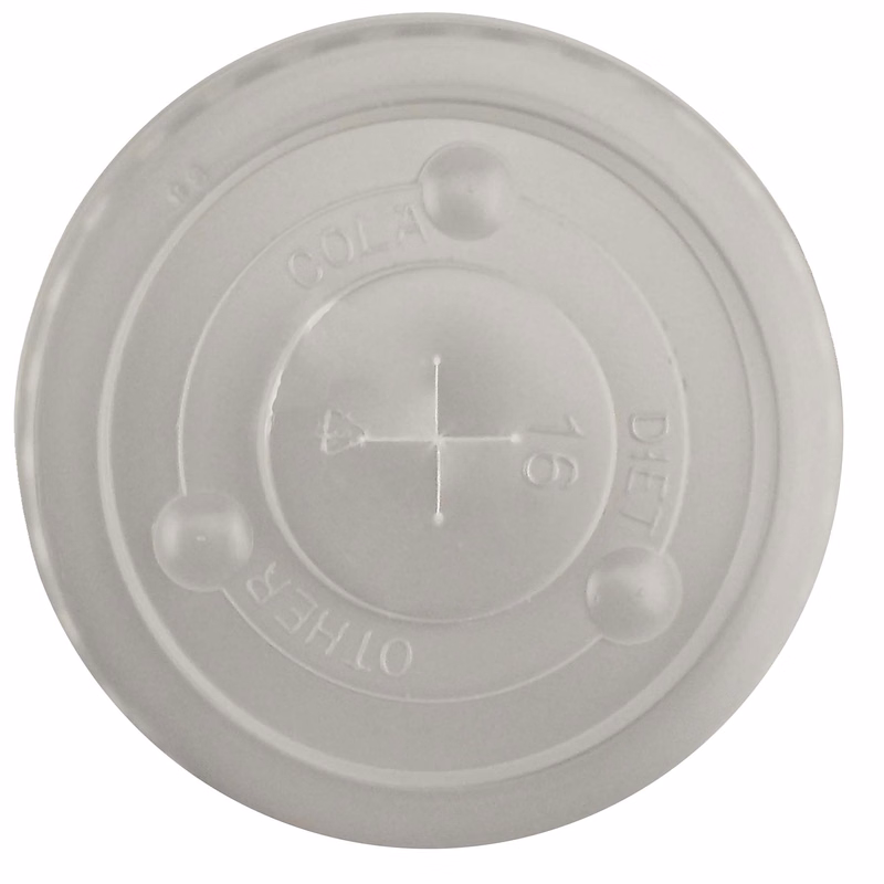 Straw-Slotted Lid, 20 & 24 Oz. Unbreakable Cup