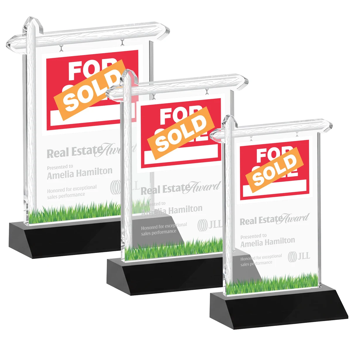 Real Estate Award - Black 1