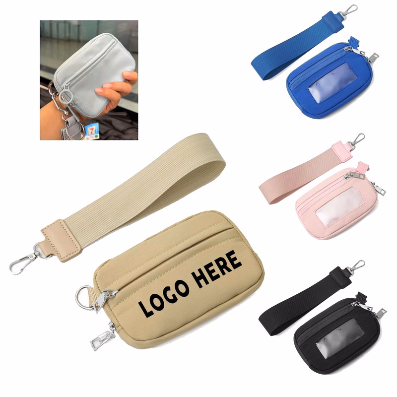 Lightweight Slim Multi-Functional Waterproof Nylon Women's Card Pouch