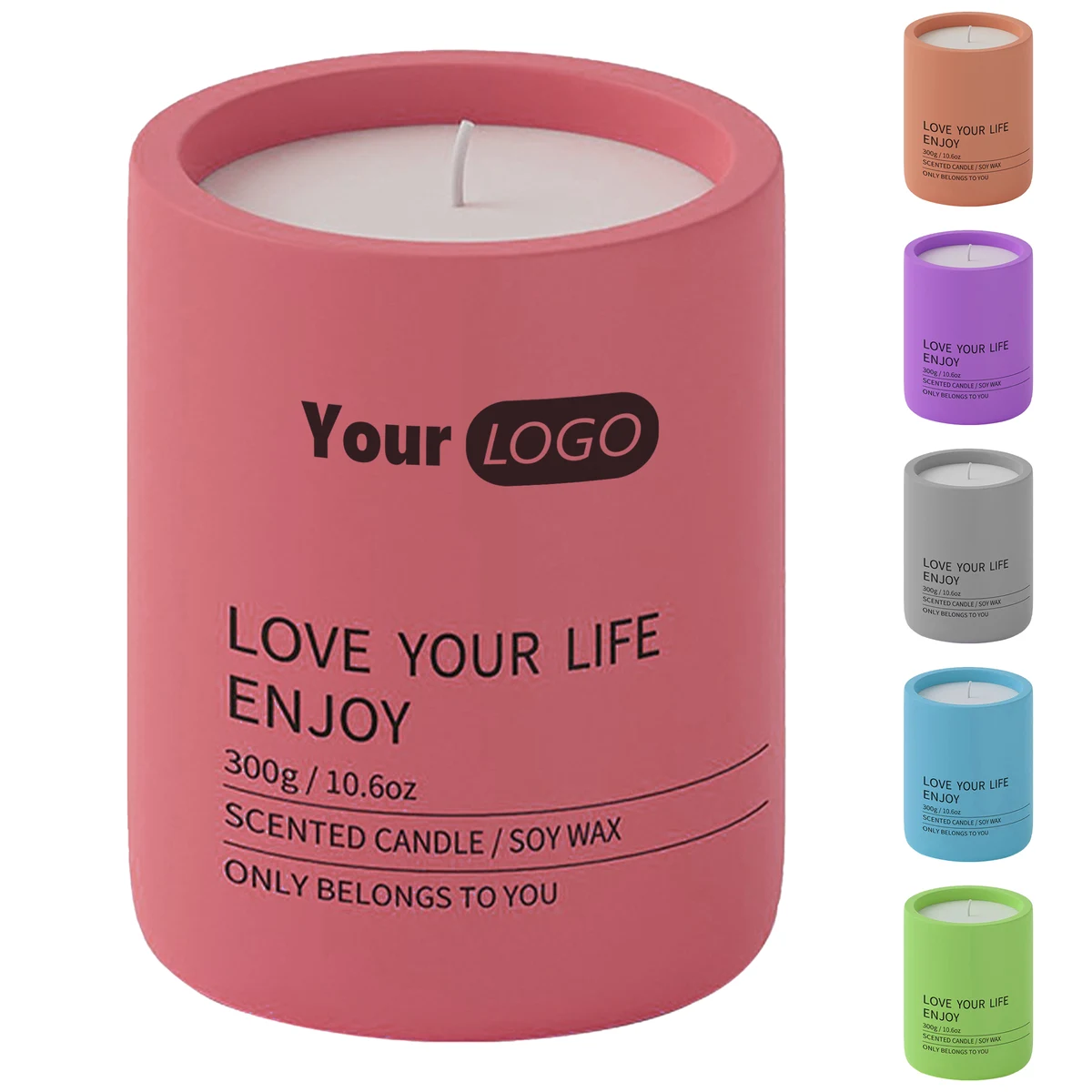 Ceramic Relaxing Soy Wax Candle 1
