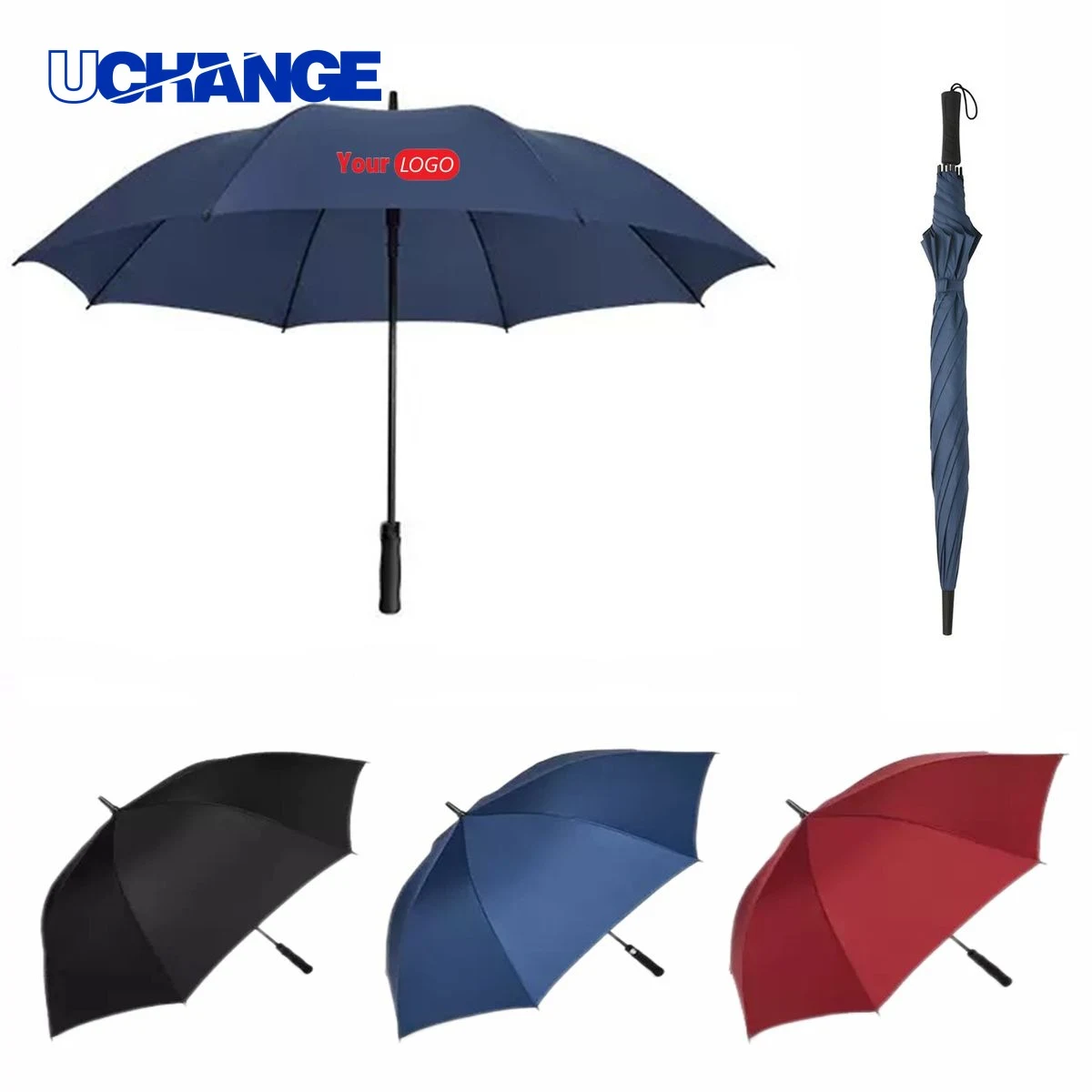Wind Vented Golf Umbrella for Sports 1