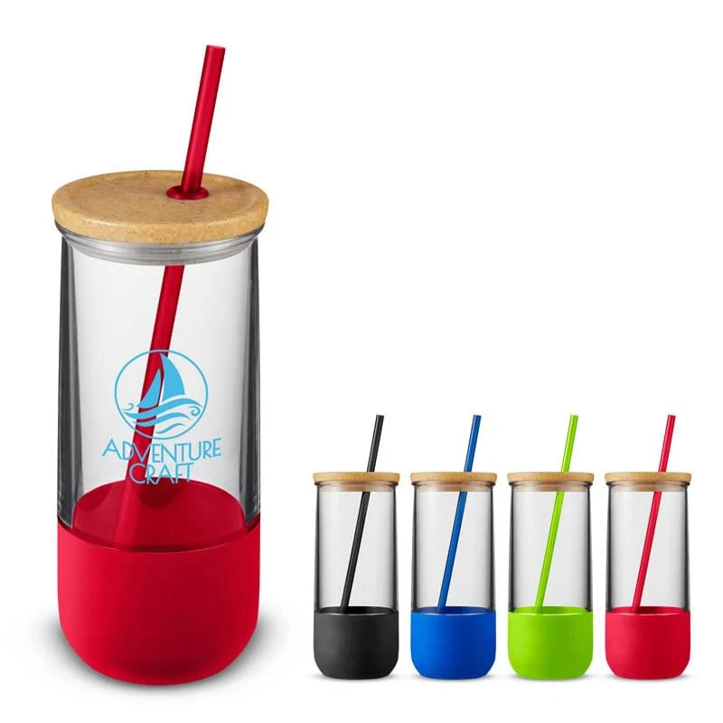 20 oz. Vivify Straw Tumbler with Silicone Grip 1