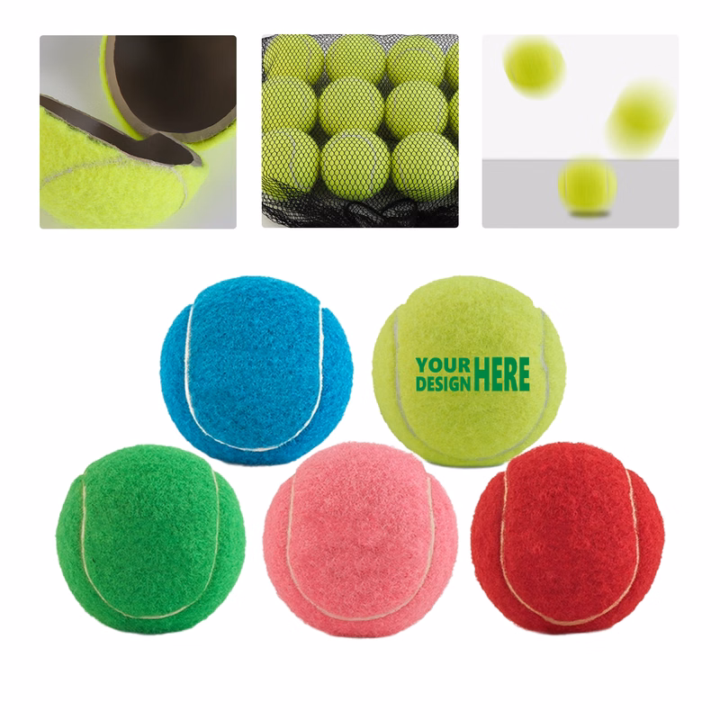 MOQ 50 Durable High Bounce Tennis Ball for Pet Dog Chewing and Training