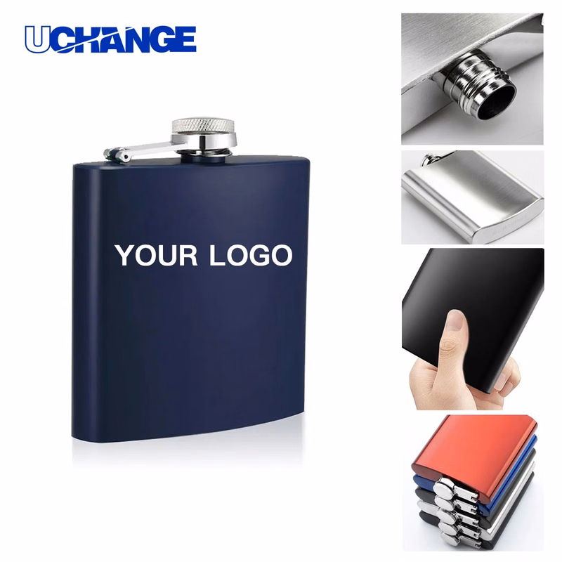 Pocket Size Stainless Flask Bottle for Travel Use