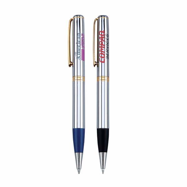 Edda Chrome Metal Pen, Ballpoint pen