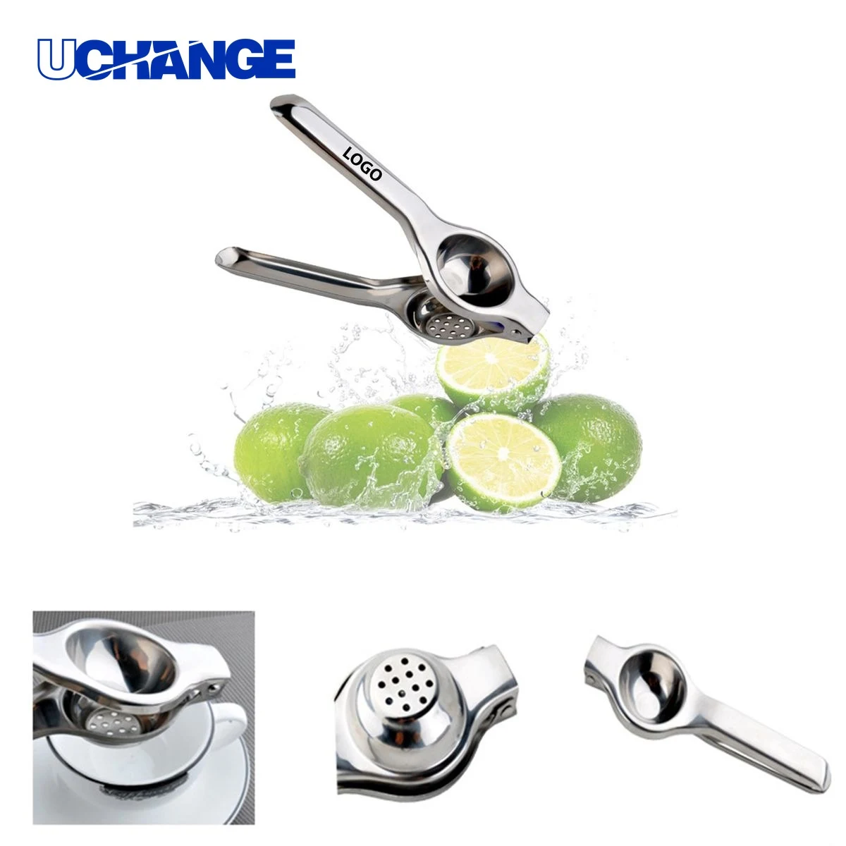 Stainless Steel Lemon Squeezer for Kitchen Juicing 1