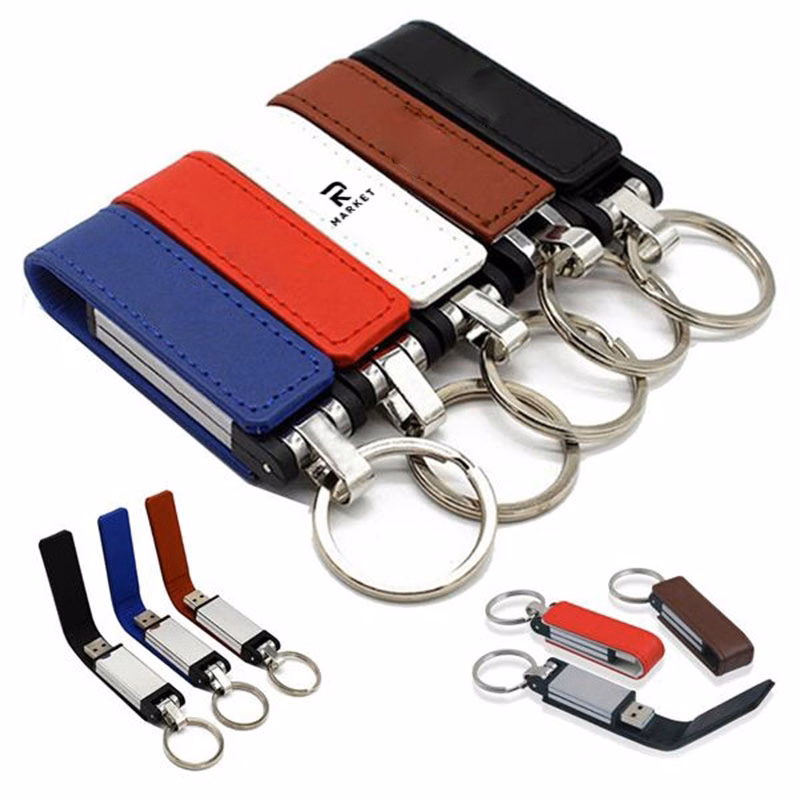 USB flash drive Leather 16GB jump drives