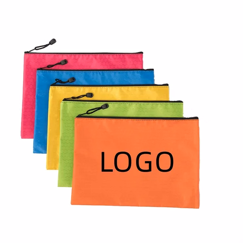 Sliding Zipper Storage Stationery Bag