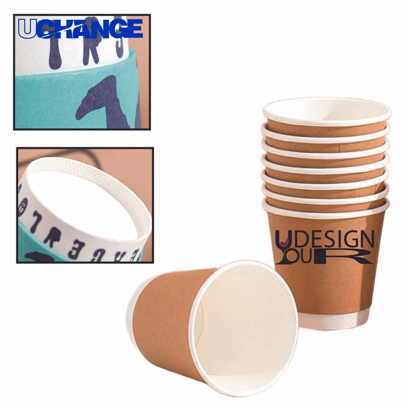 Lightweight Disposable Coffee Cup Container (9 OZ)
