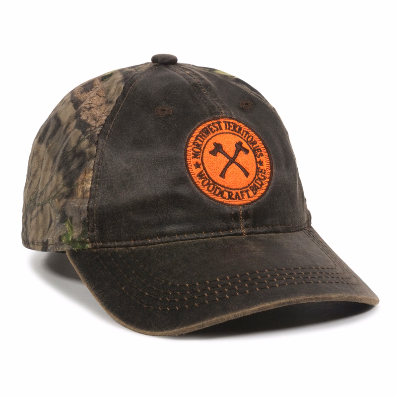 Weathered Cotton w/Camo Back