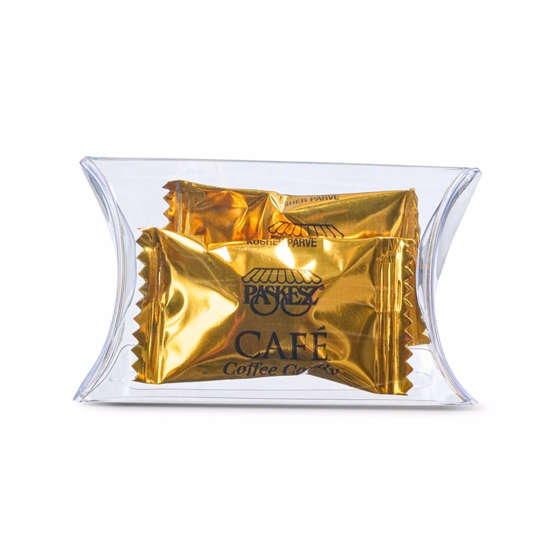 3" Pillow Box of Invidually Wrapped Coffee Flavored Candy