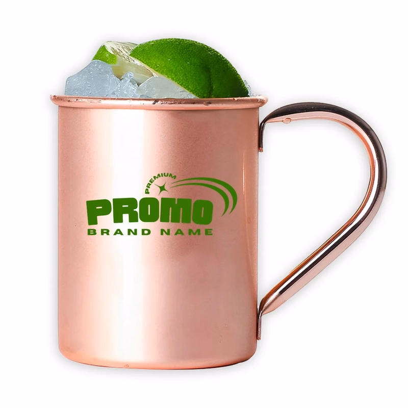 14 oz.Custom Classic Stainless Steel Moscow Mule Mugs