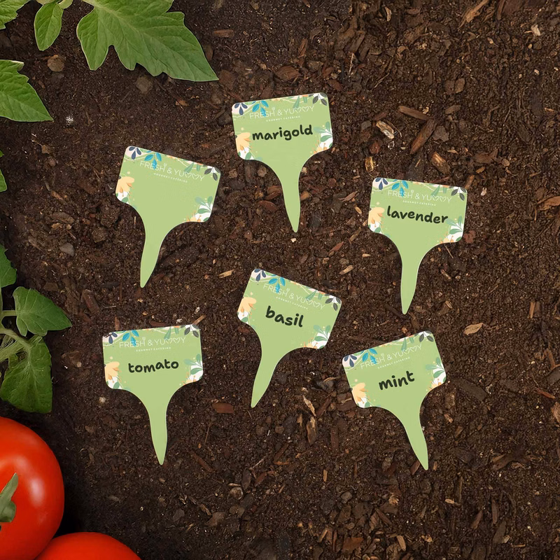 Evergreen 6 Pc. Garden Stake Set