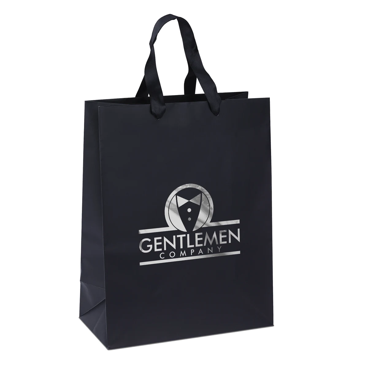 Mary™- Ribbon Handle Matte Eurotote - Foil Print 1
