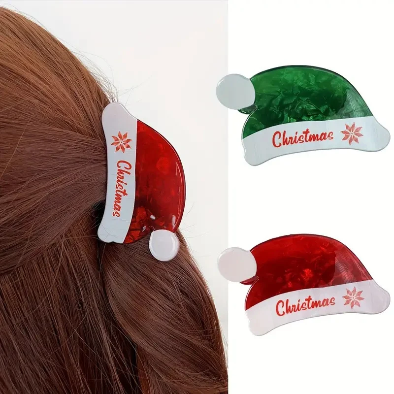 Santa Hat-Styled Fashion Hairpin 1