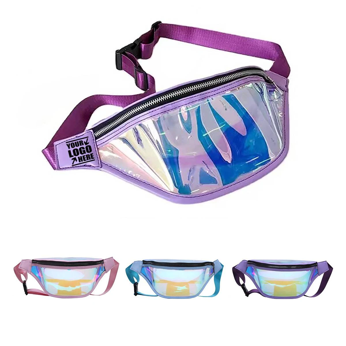 Ladies Pvc Crossbody Bag Laser 1