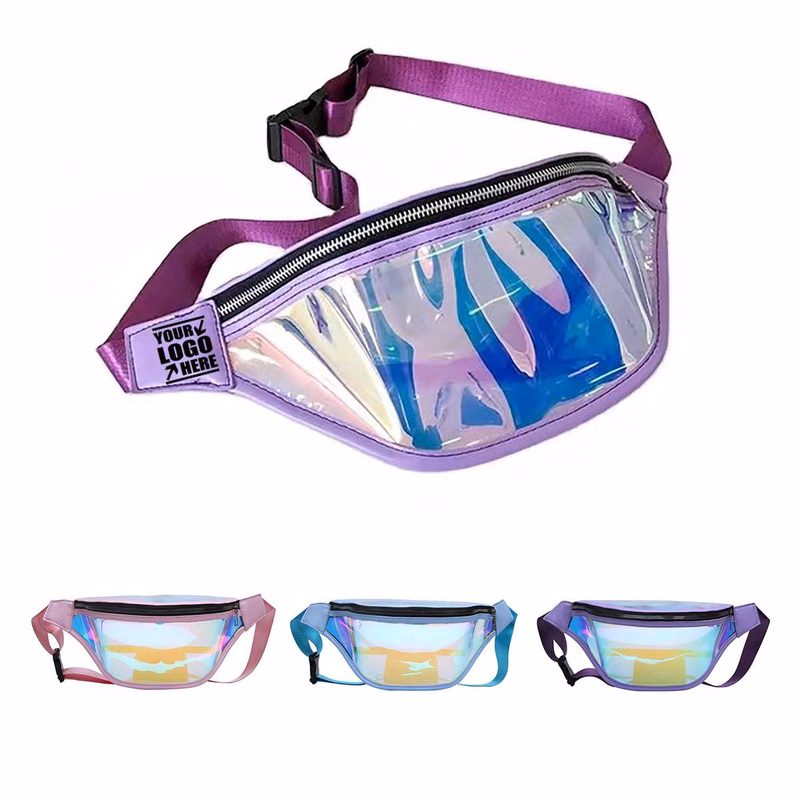 Ladies Pvc Crossbody Bag Laser