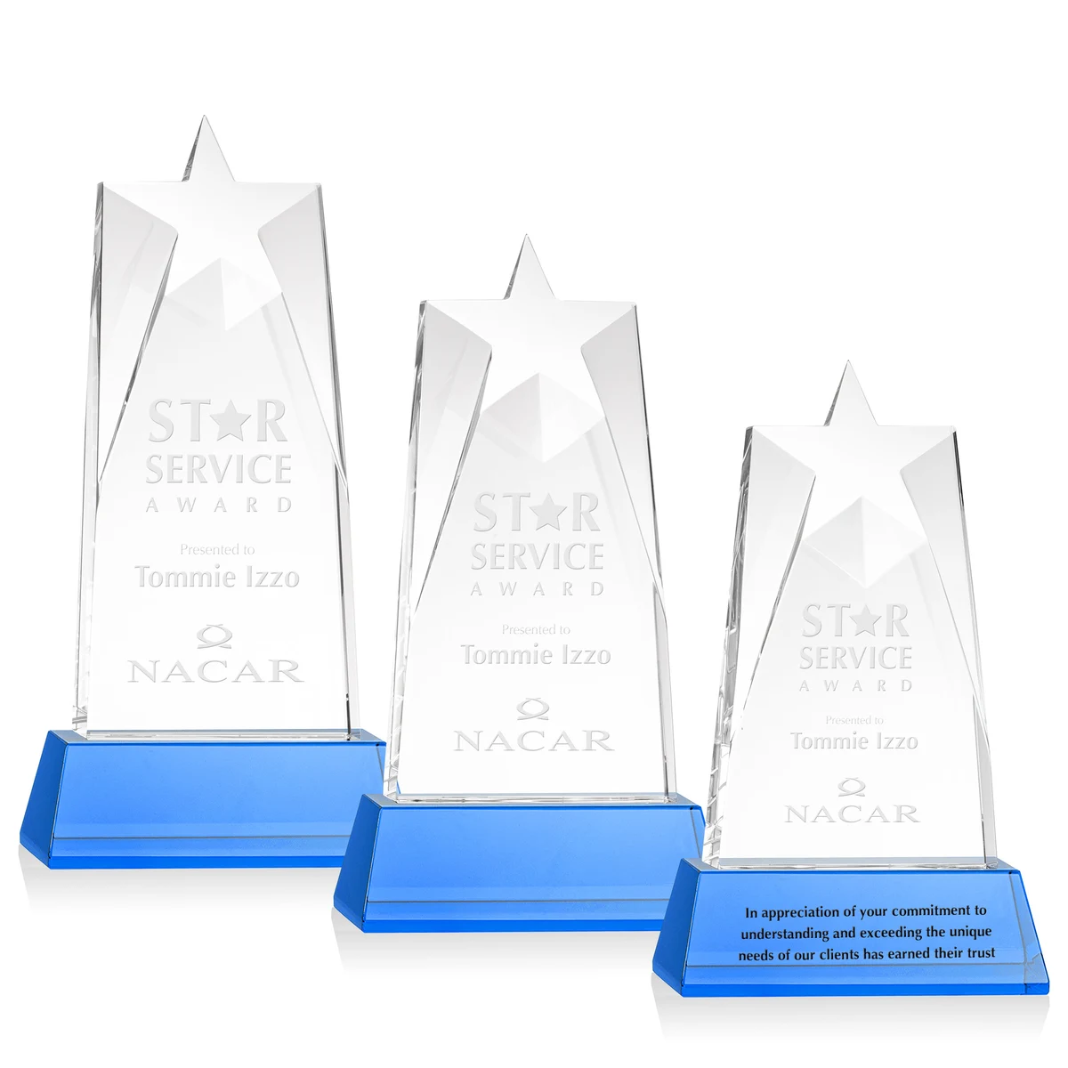 Millington Star on Base - Sky Blue 1