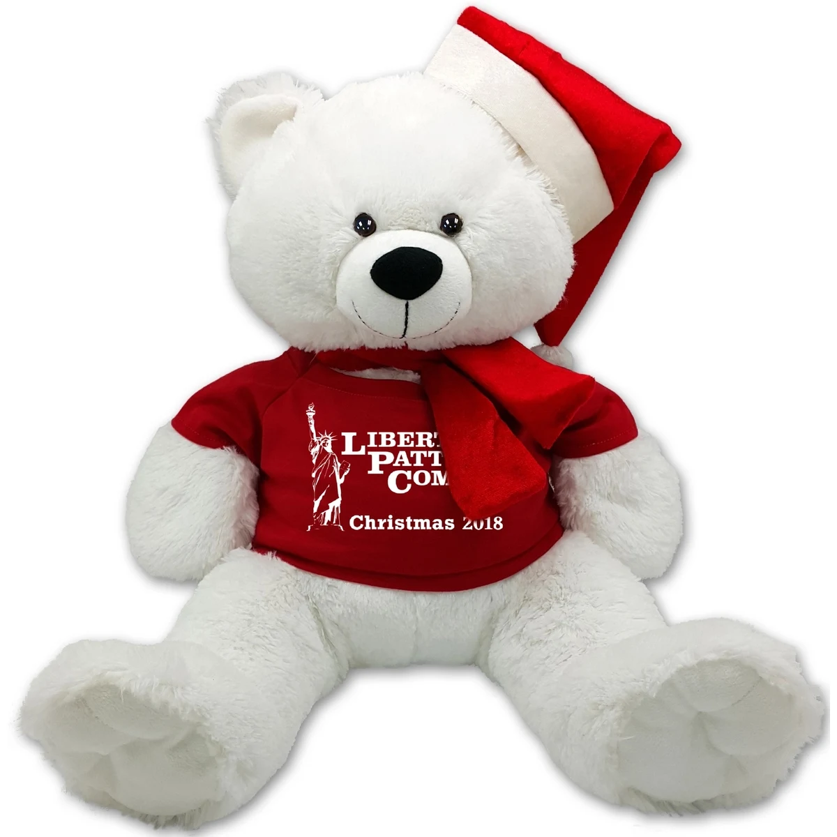 EQP 96+ Christmas 20" Large White Bear 1