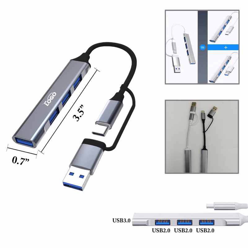 MOQ50 Dual USB Connector for Computer Peripherals