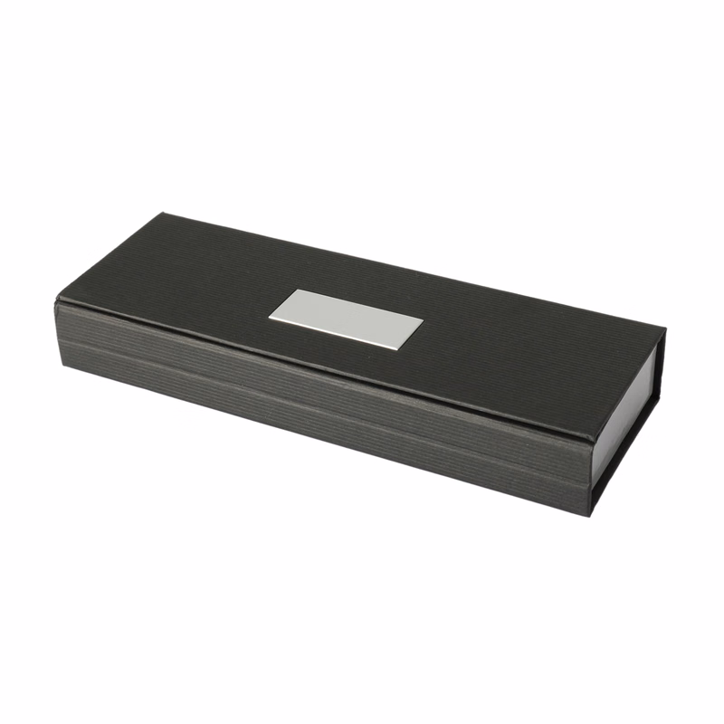 Paper Pen Box with Metal Plate