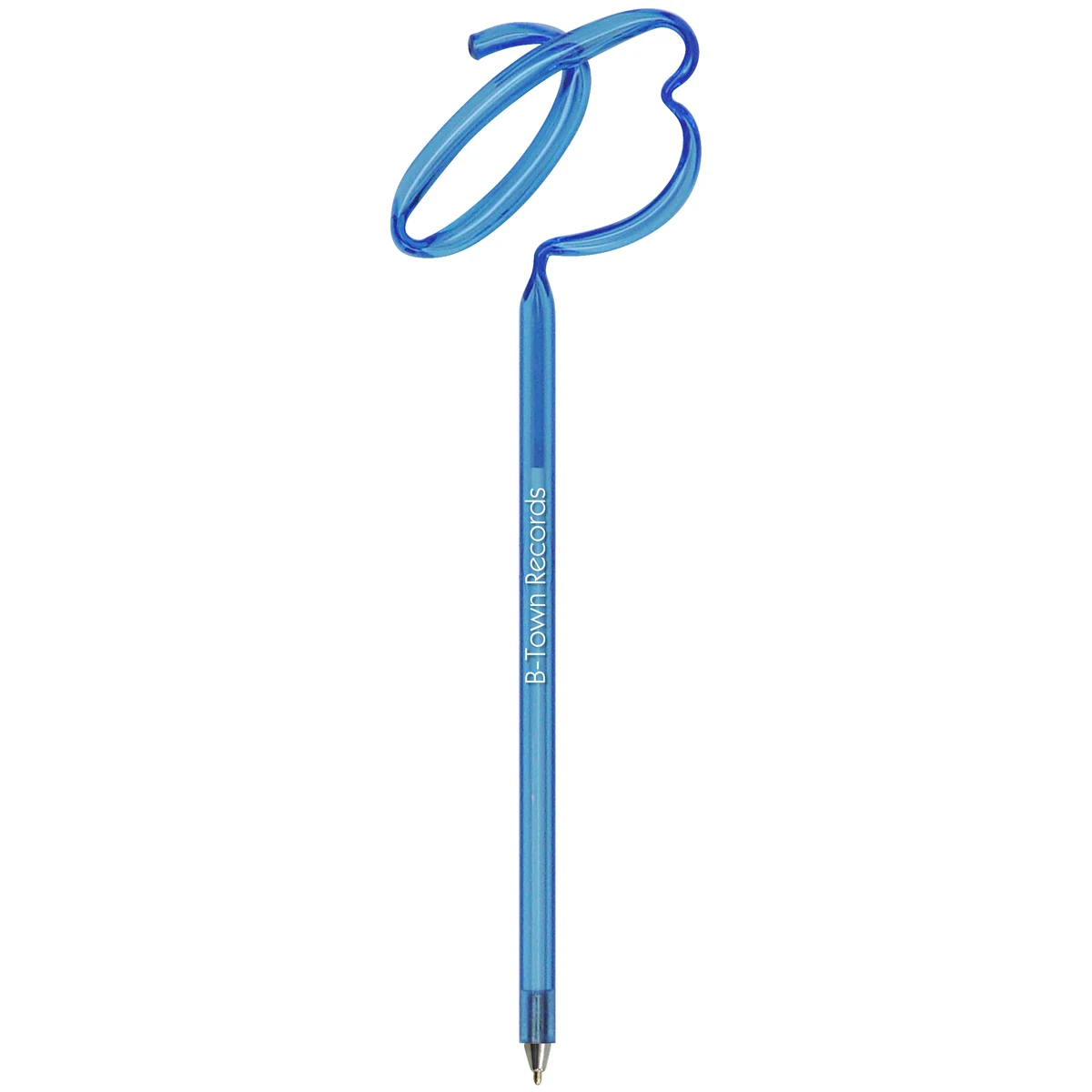 B Cursive Inkbend Standard, Bent Pen 1
