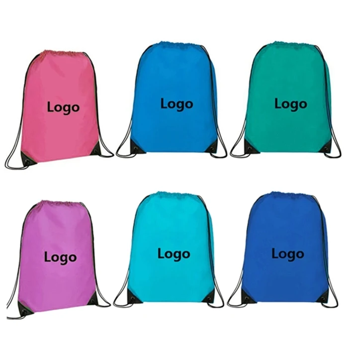 Nylon Sports Pack - Drawstring Bag Backpacks 1