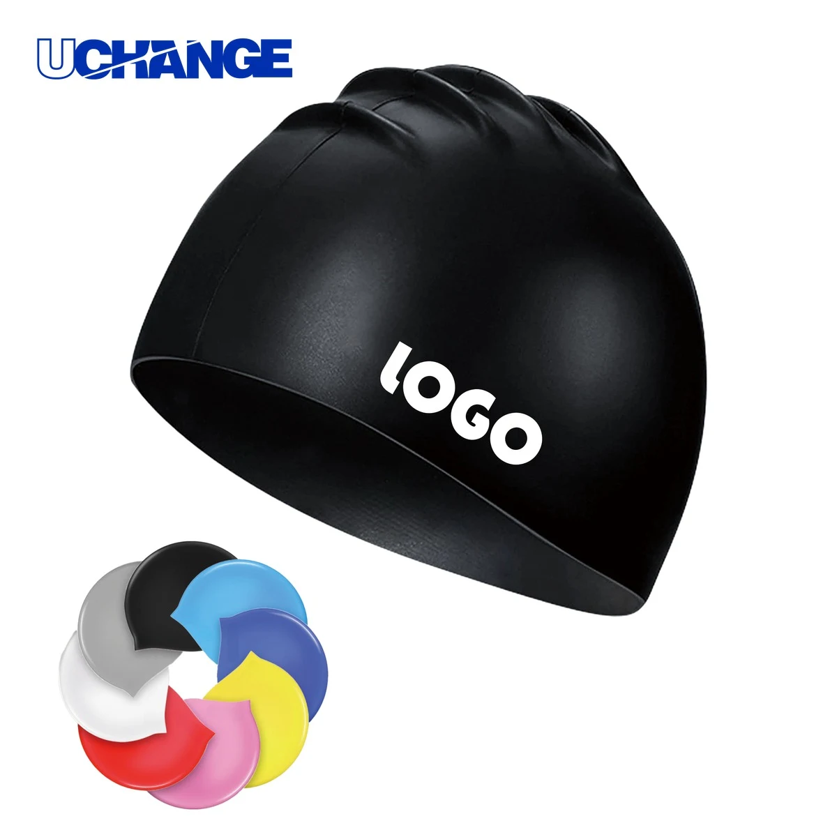 Stretch Silicone Swim Cap 1