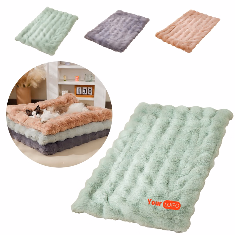 Rabbit Plush Pet Warming Blanket