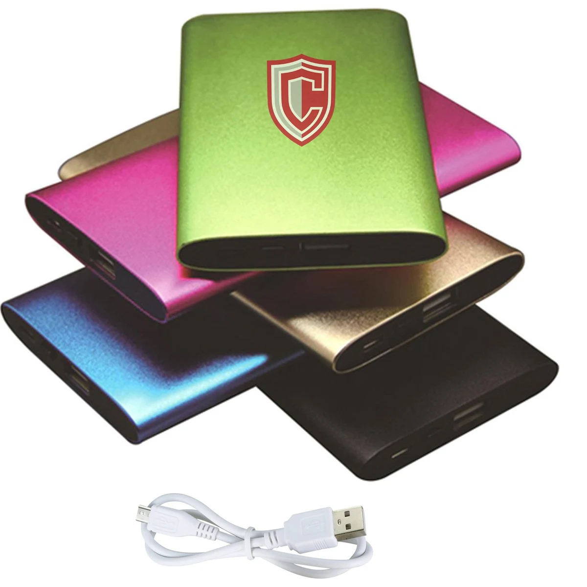 4000mAh Slim Aluminum Power Bank 1