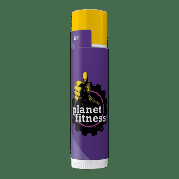 Custom SPF 15 Lip Balm in White Tube with Colored Cap