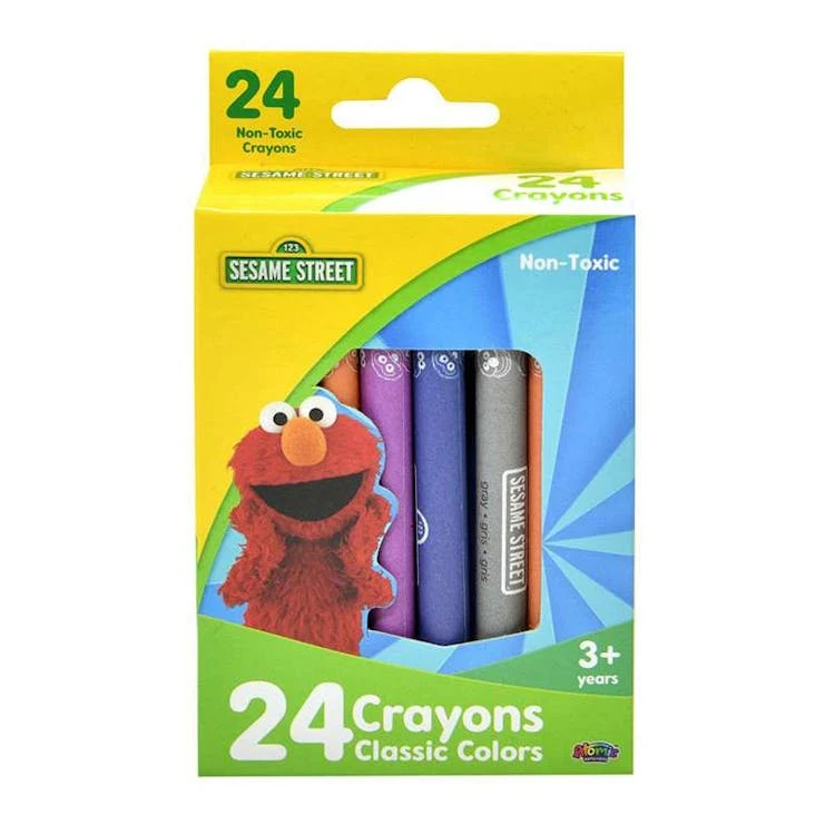 Sesame Street Crayons - 24 Count 1