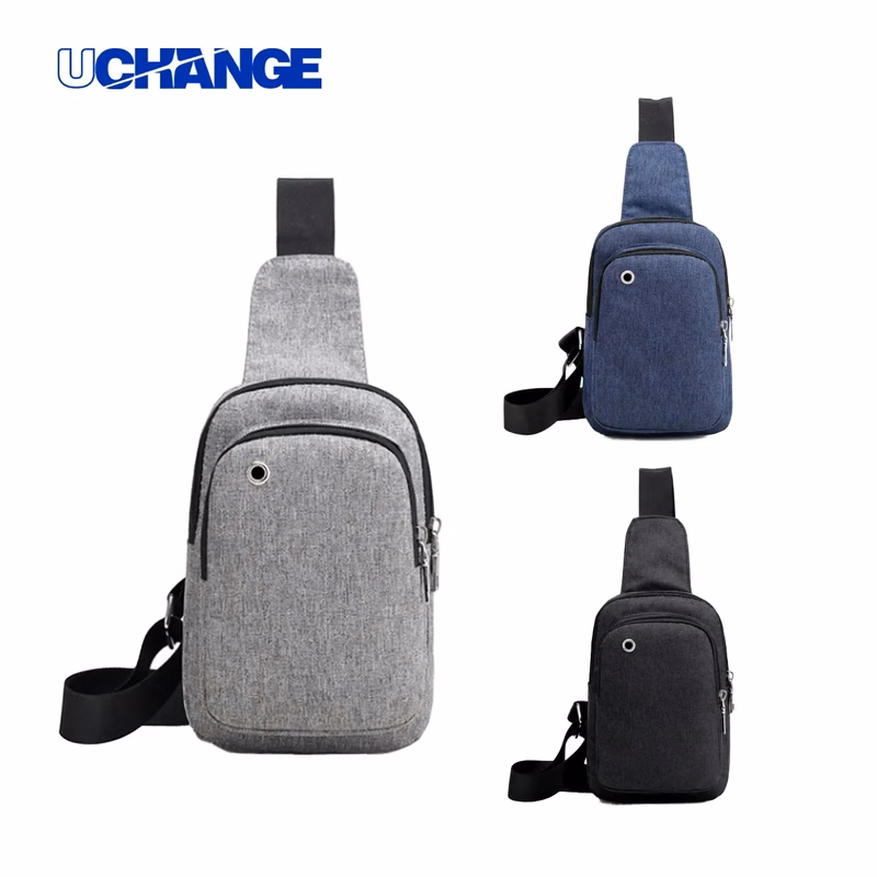 Compact USB Charging Sling Shoulder Bag Crossbody Bag for Women Men Trendy Sling Bag Bakpack