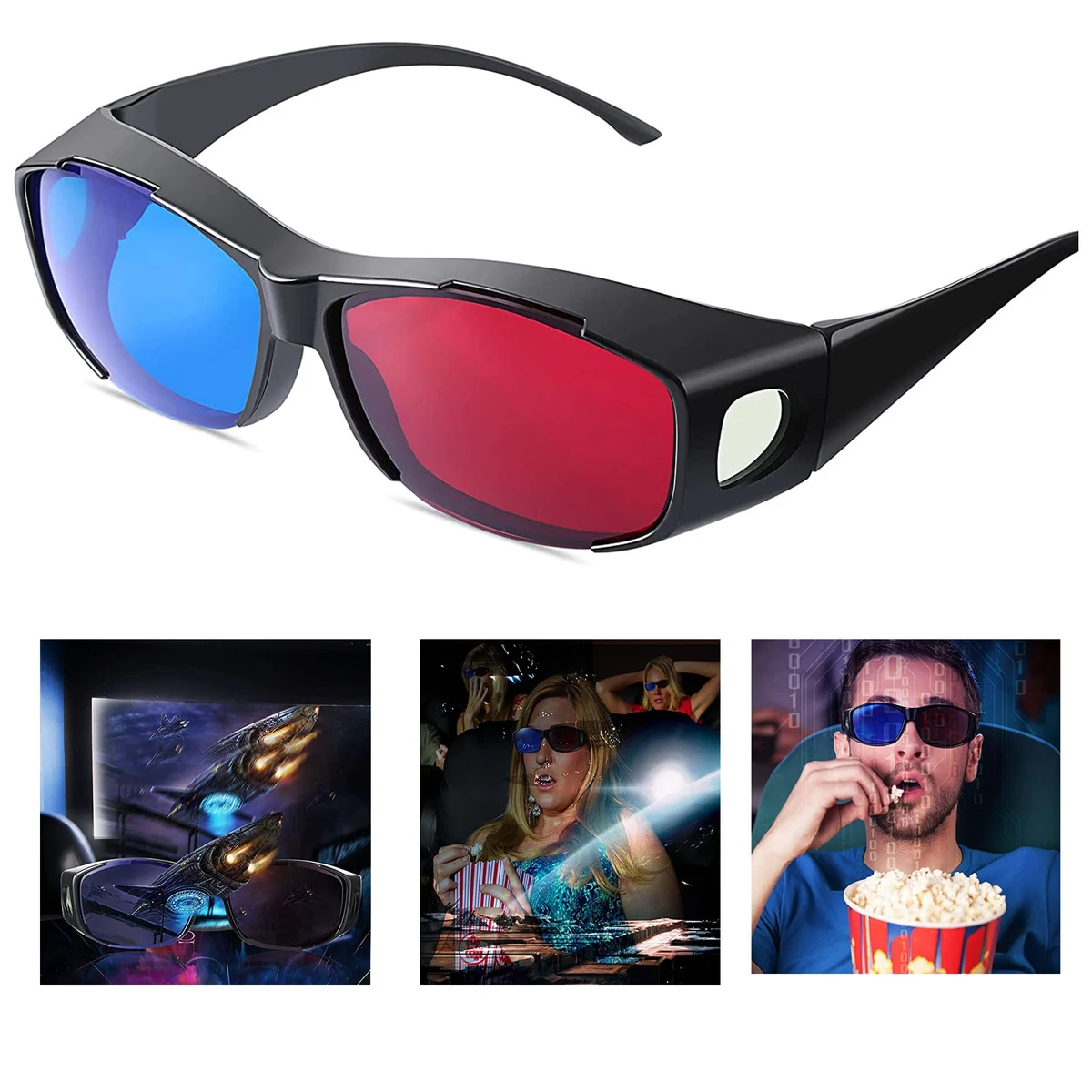 Red And Blue 3D Glasses 1