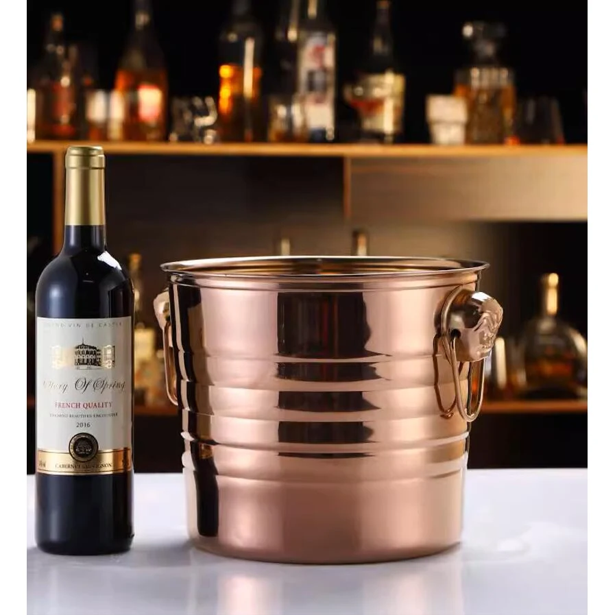 3L Stainless Steel Champagne Beer Ice Bucket 1