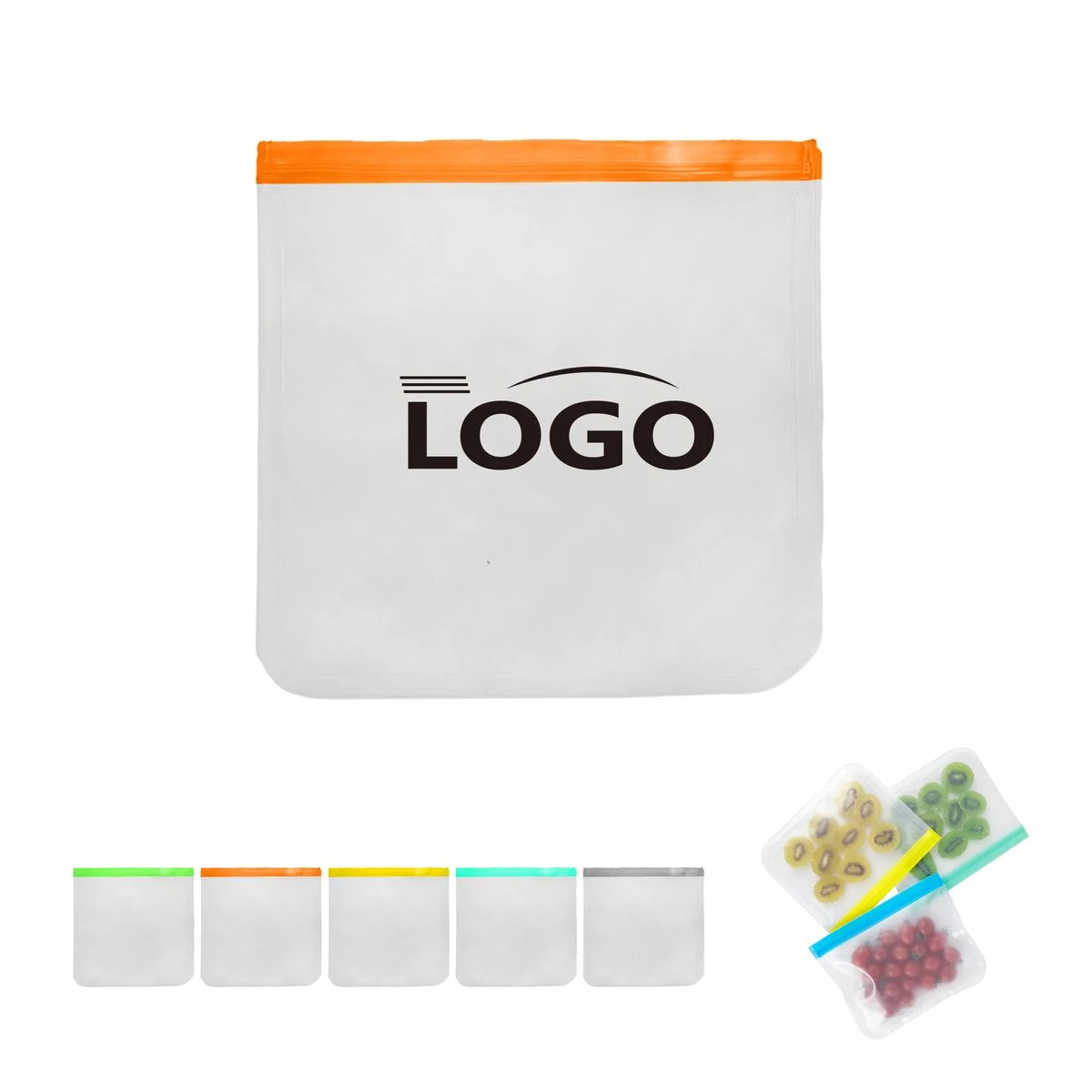 Reusable PEVA Food Storage Bag 1