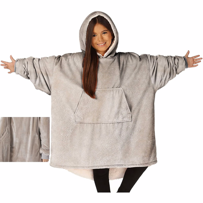 Warm Wearable Blanket Hoodie