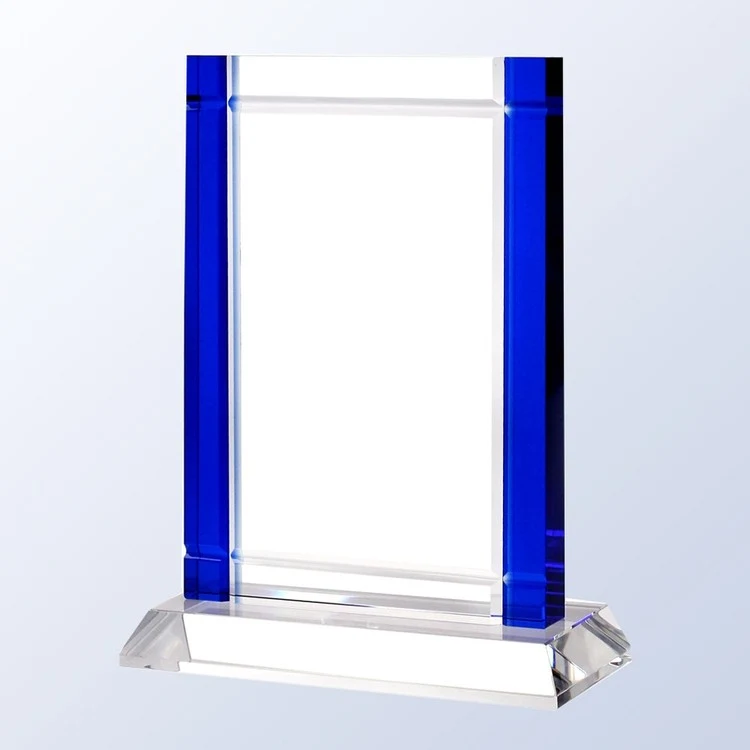 Blue Deco Optical Crystal Award. 1