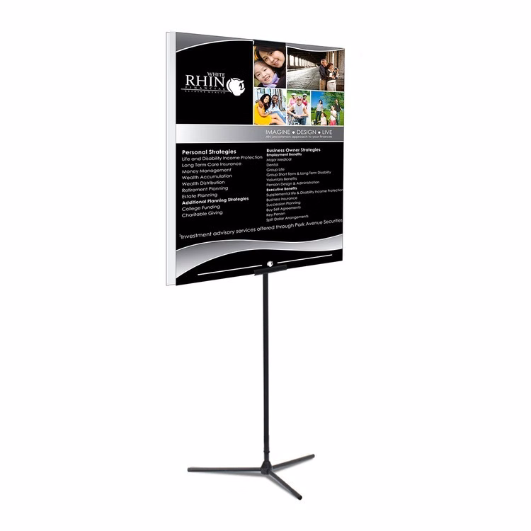Adjustable Banner Stand Replacement Graphic, 33" x 48" Premium Film Banner, Double-Sided