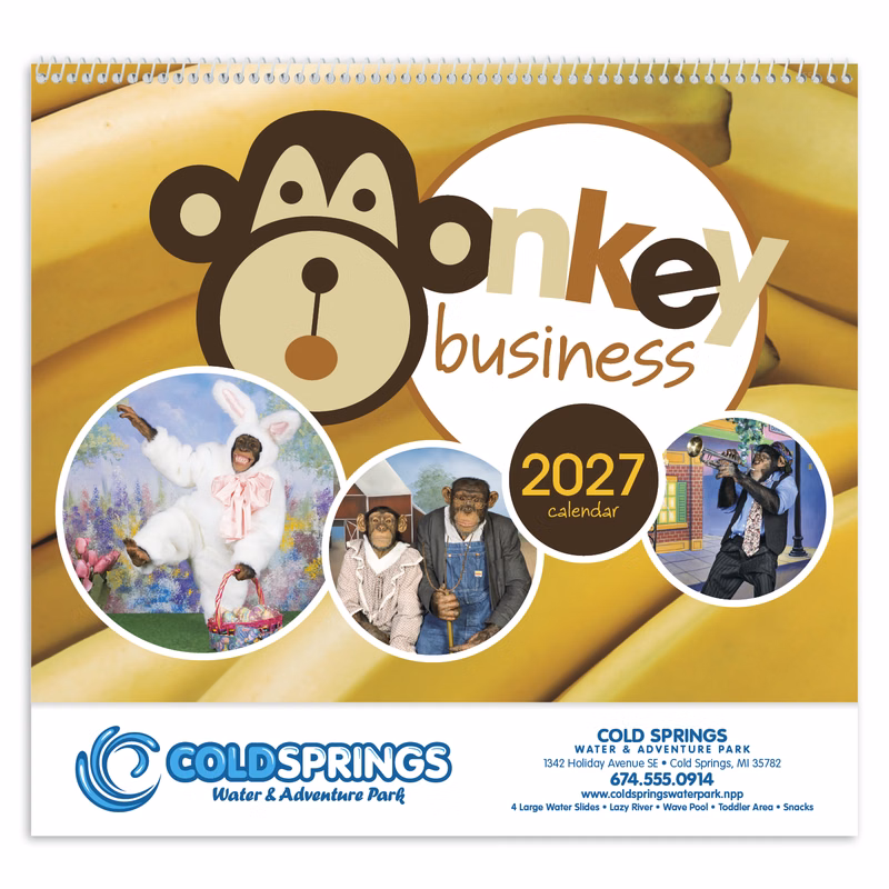 Triumph® Calendars Monkey Business Calendar