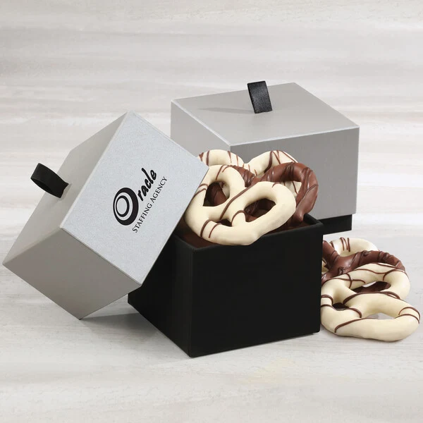 Subtle Sophistication with Chocolate Dipped Pretzels 1