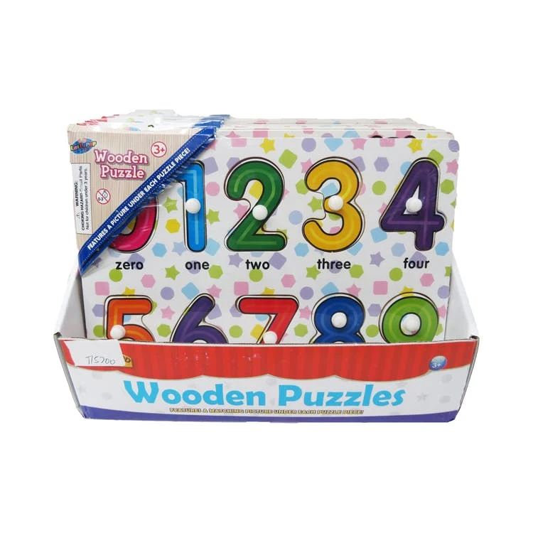 Wooden Peg Puzzles - Assorted 1