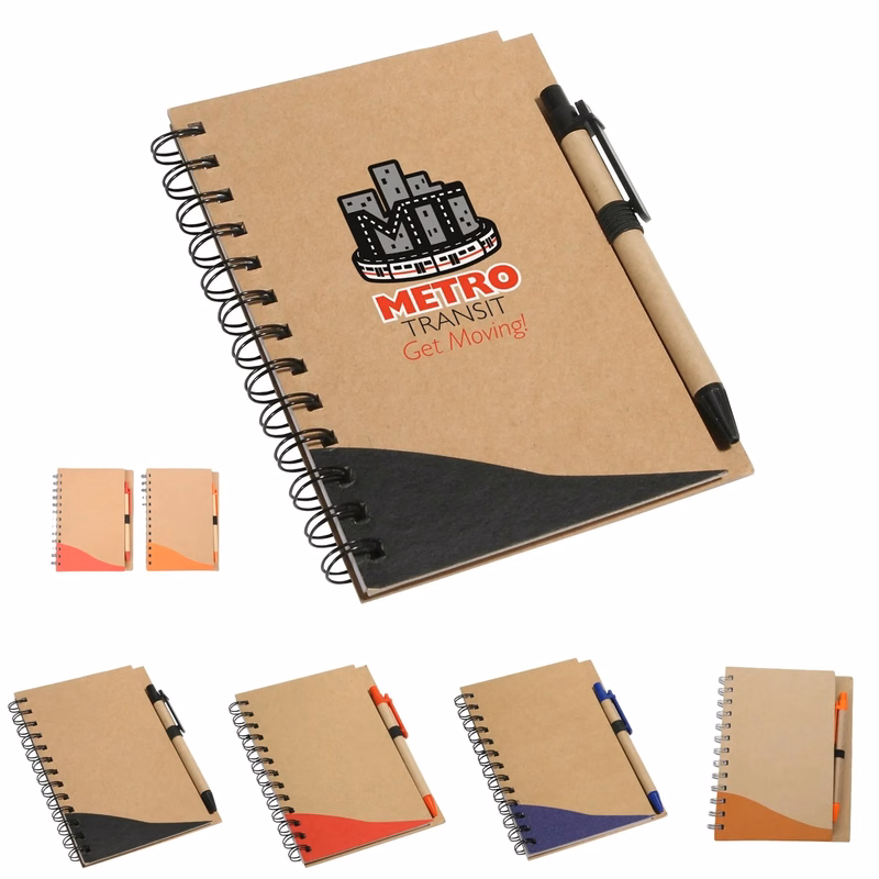 Recycle Write Notebook & Pen