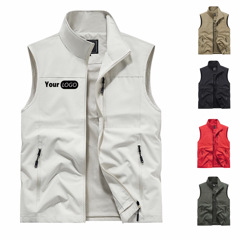 Multi Pocket Outdoor Breathable Vest