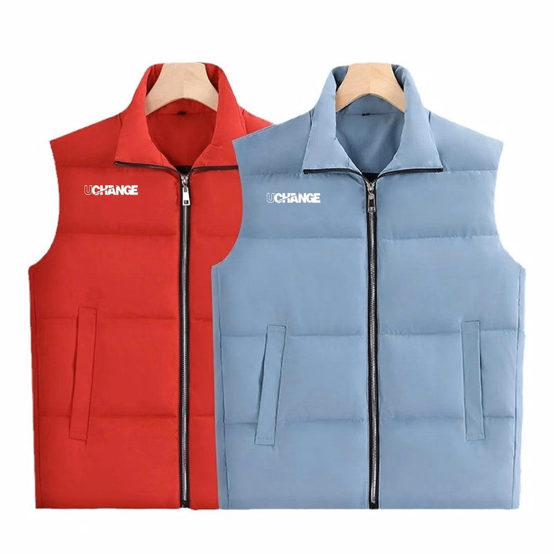 Unisex Insulated Puffer Vest Zip Front